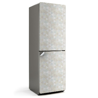 Nálepka na chladničku Vzor trojuholníkových prvkov