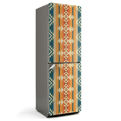 Samolepiaca nálepka na chladničku Etnický pruhovaný vzor