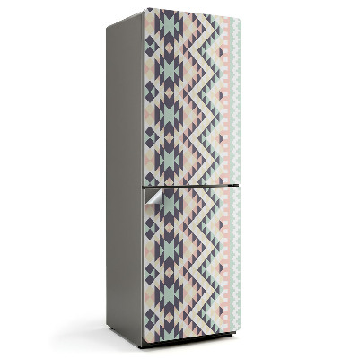 Fototapeta na chladničku Geometrický vzor s trojuholníkmi