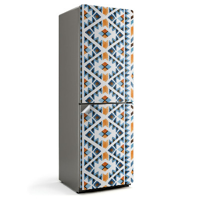 Fototapeta na chladničku Geometrický vzor s kosoštvorcami