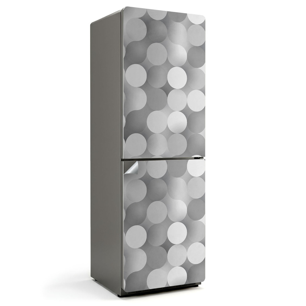 Nálepka na chladničku Abstraktný kruhový vzor