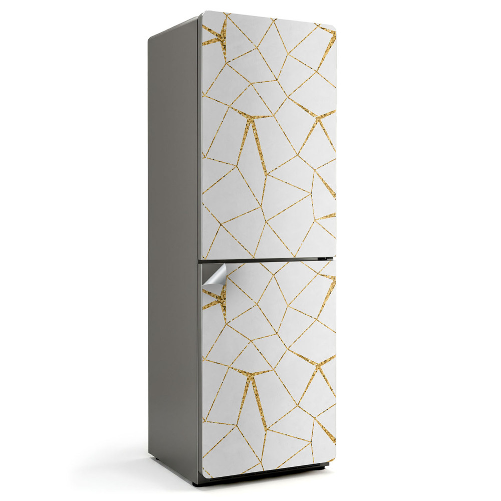 Nálepka na chladničku Vzor geometrickej čiary