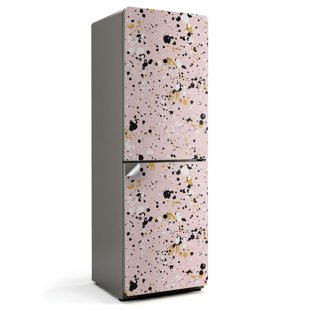 Fototapeta na chladničku Abstraktné škvrny a bodky