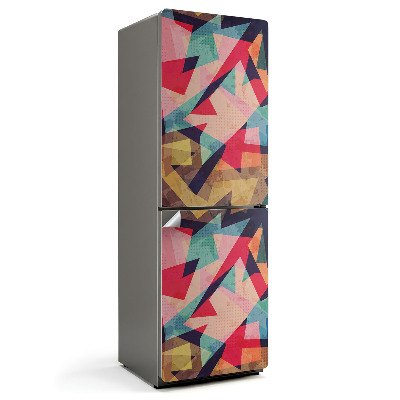 Fototapeta na chladničku Abstraktné tvary a línie