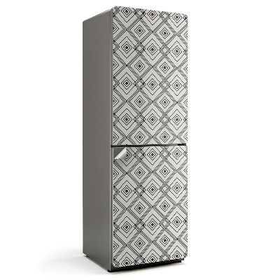 Fototapeta na chladničku Geometrický kosoštvorcový vzor