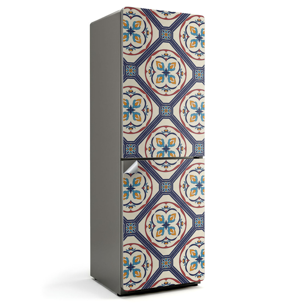 Fototapeta na chladničku Vzor s geometrickými motívmi