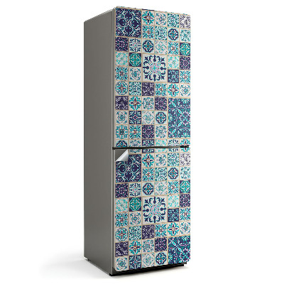 Fototapeta na chladničku Mozaikové vzory v dlaždiciach