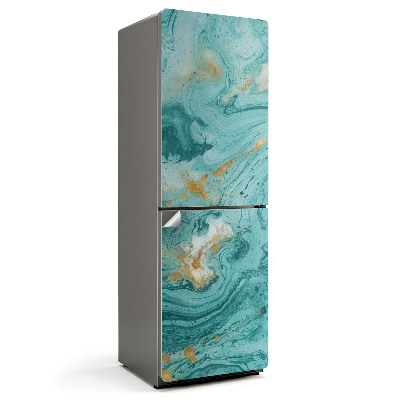 Samolepiaca nálepka na chladničku Abstraktný vzor tekutiny