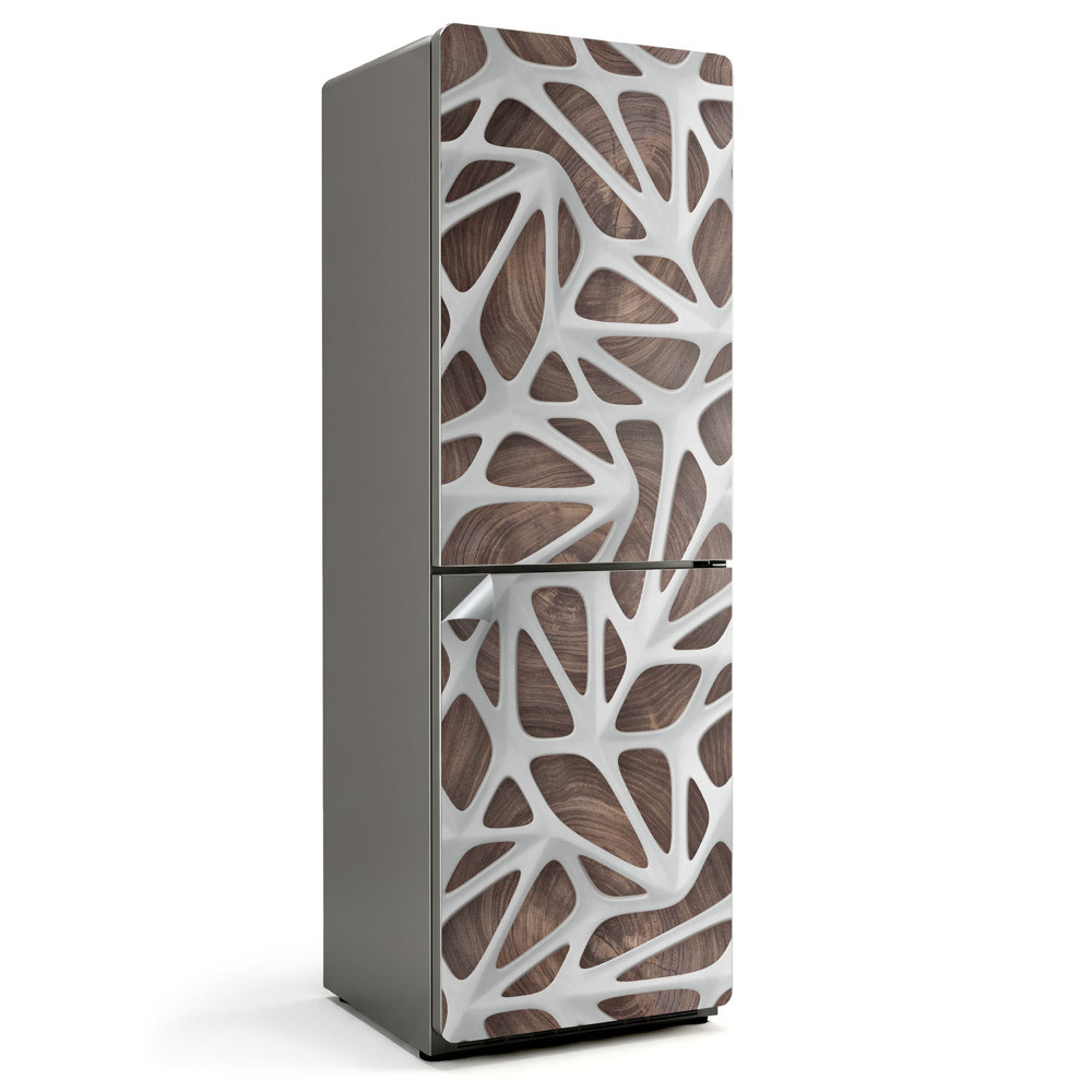 Fototapeta na chladničku Prelamovaný abstraktný vzor