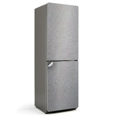 Samolepiaca nálepka na chladničku Kovová textúra s čiarami