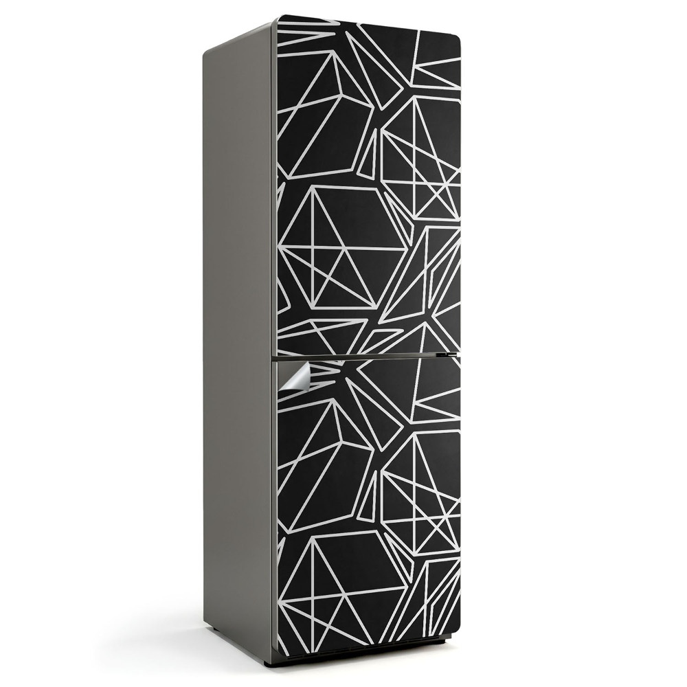 Nálepka na chladničku Abstraktný geometrický vzor