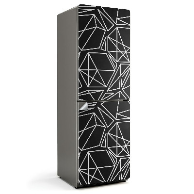 Nálepka na chladničku Abstraktný geometrický vzor