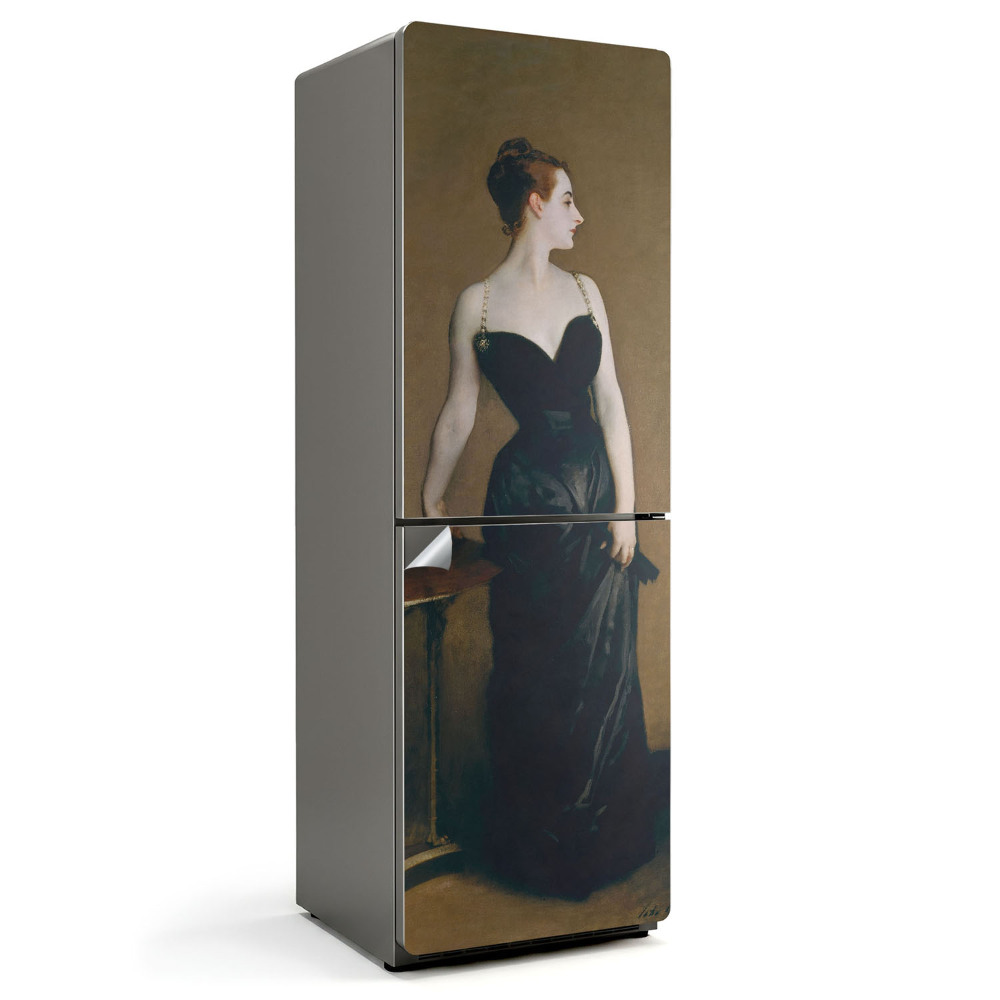 Fototapeta na chladničku Elegantná postava v šatách