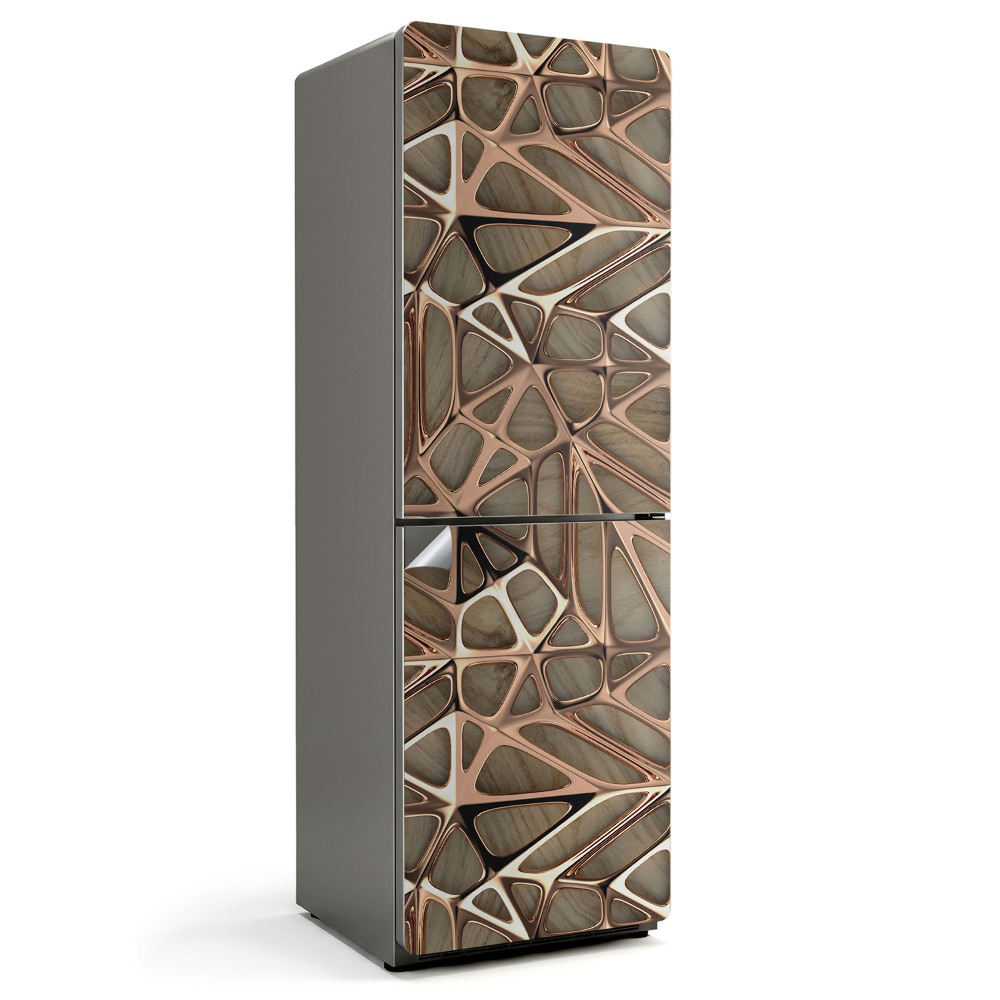 Fototapeta na chladničku Abstraktný prelamovaný vzor