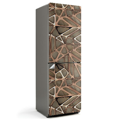 Fototapeta na chladničku Abstraktný prelamovaný vzor