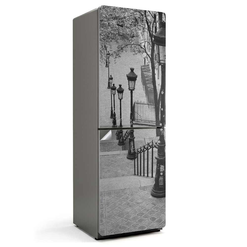 Nálepka na chladničku Očarujúce lampáše v meste