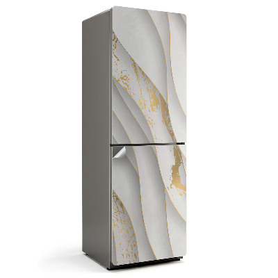 Samolepiaca nálepka na chladničku Vlny a textúry v pohybe