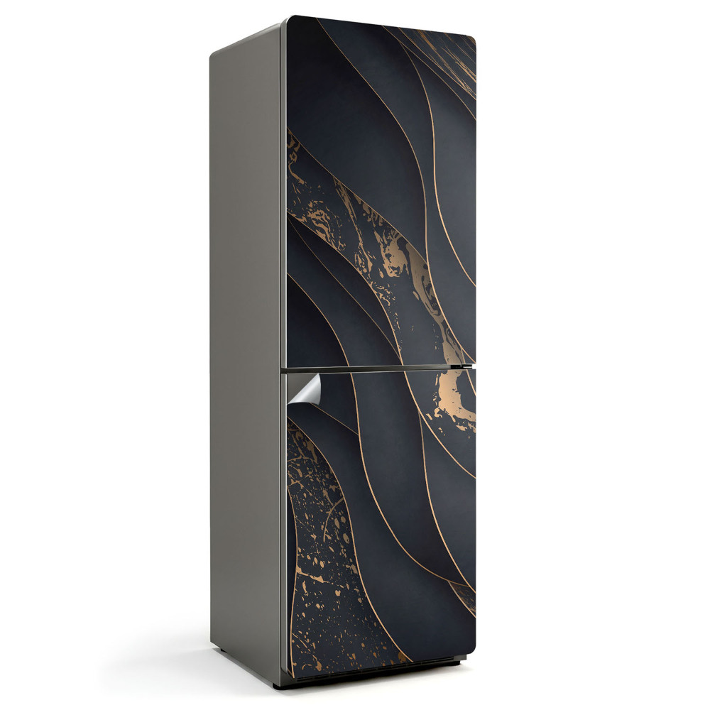 Samolepiaca nálepka na chladničku Vlny s jemným akcentom