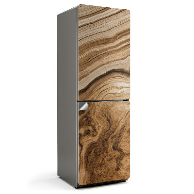 Fototapeta na chladničku Detailný vzor drevených zŕn