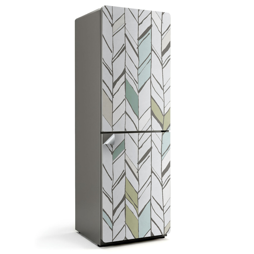 Fototapeta na chladničku Jemný geometrický vzor