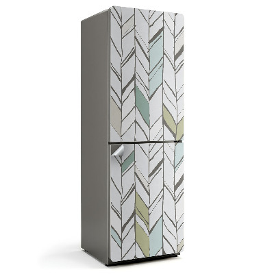 Fototapeta na chladničku Jemný geometrický vzor