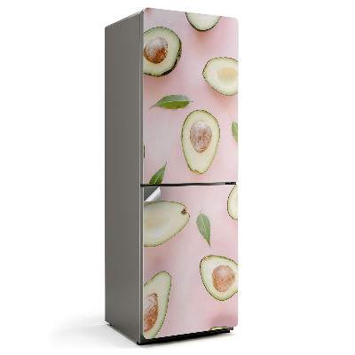 Nálepka na chladničku Vzor avokáda a listov