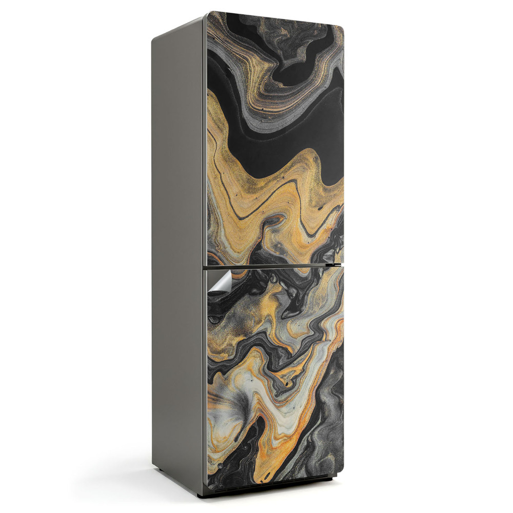 Samolepiaca nálepka na chladničku Abstraktný vzor farby