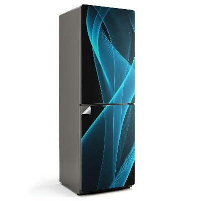 Nálepka na chladničku Dynamické vlnovky