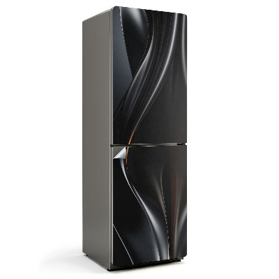 Samolepiaca nálepka na chladničku Tekuté vlny a krivky