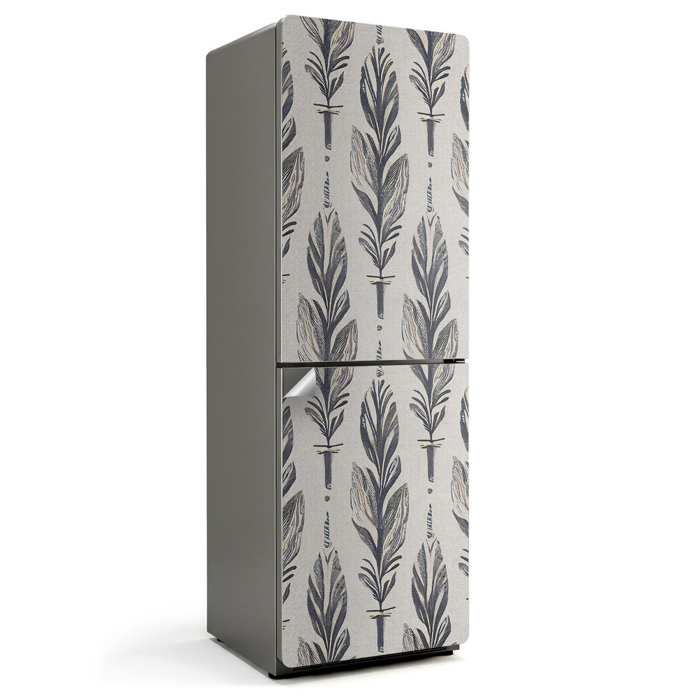 Fototapeta na chladničku Zvislé pierko ilustrácie