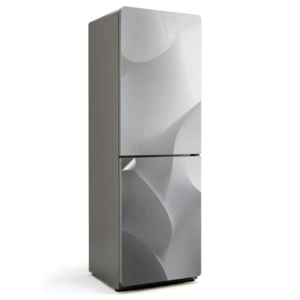 Samolepiaca nálepka na chladničku Vlny abstraktných tvarov