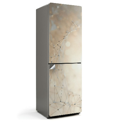 Fototapeta na chladničku Abstraktná sieť čiar