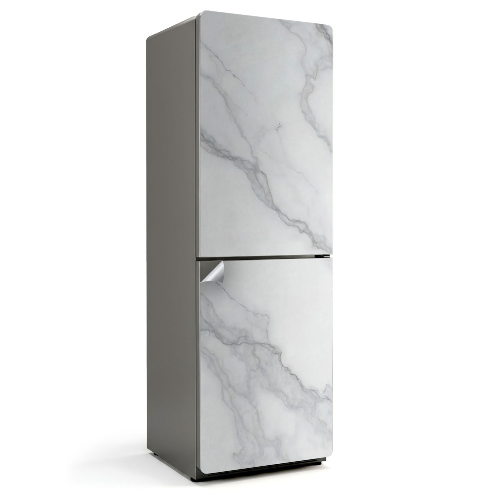 Nálepka na chladničku Vzor zo žilkovaného mramoru