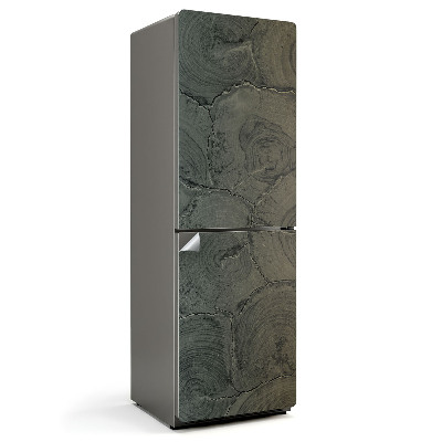 Fototapeta na chladničku Drevený vzor s uzlami