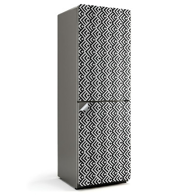 Fototapeta na chladničku Geometria v cikcakoch