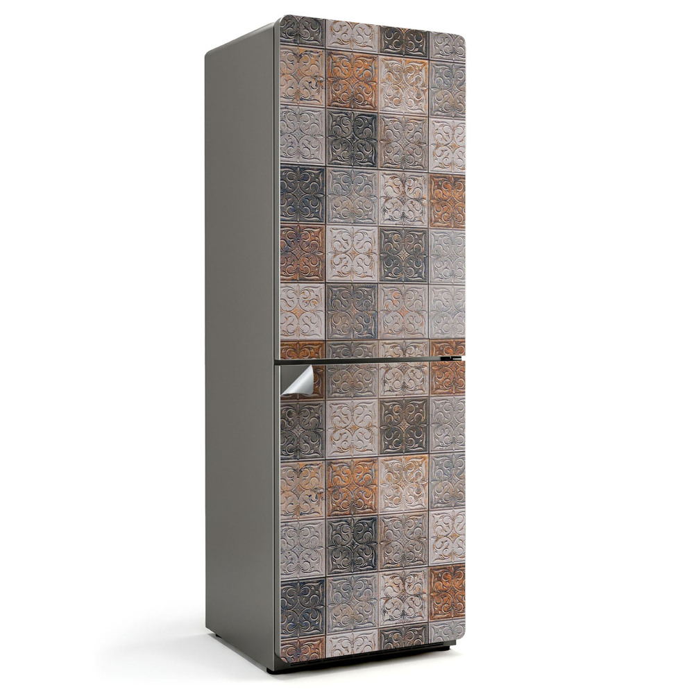 Fototapeta na chladničku Dekoratívny vzor dlaždíc