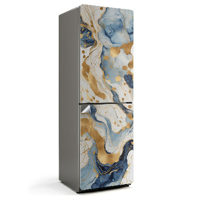 Samolepiaca nálepka na chladničku Abstraktný vzor tekutiny