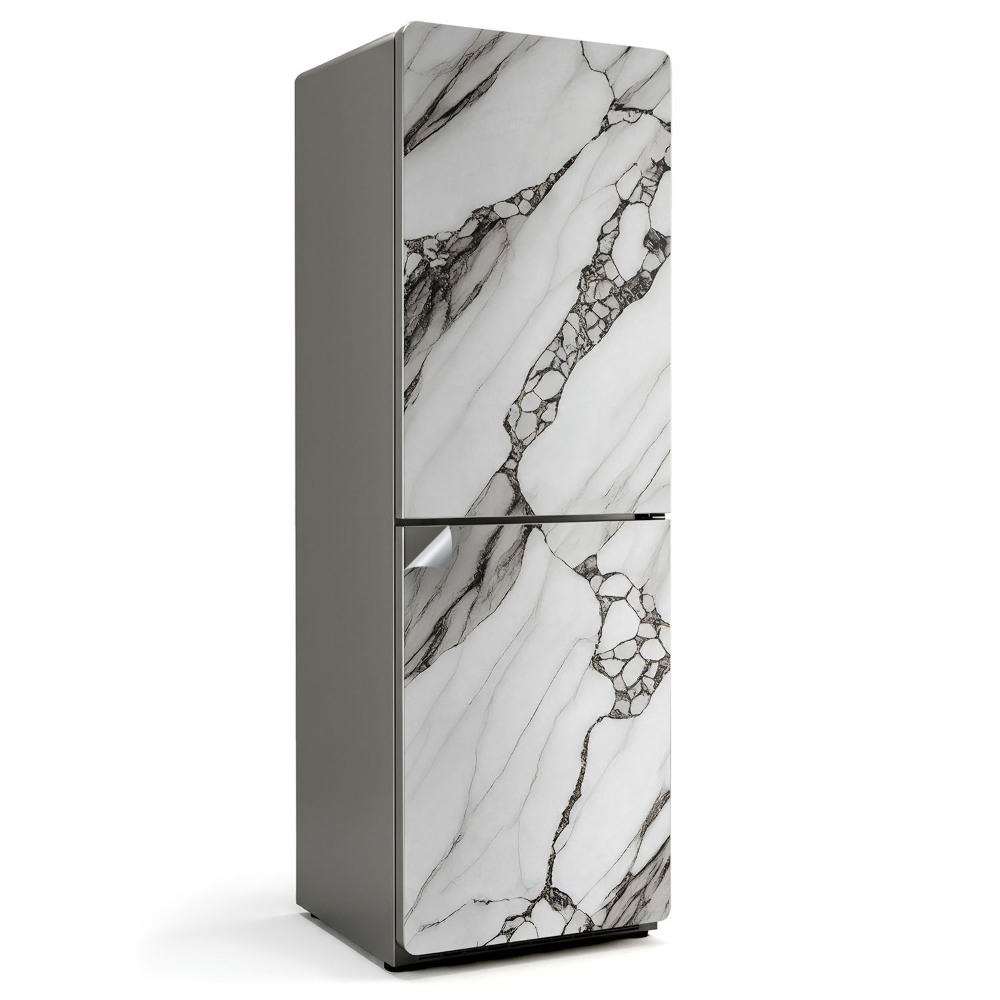Samolepiaca nálepka na chladničku Vzor zo žilkovaného mramoru