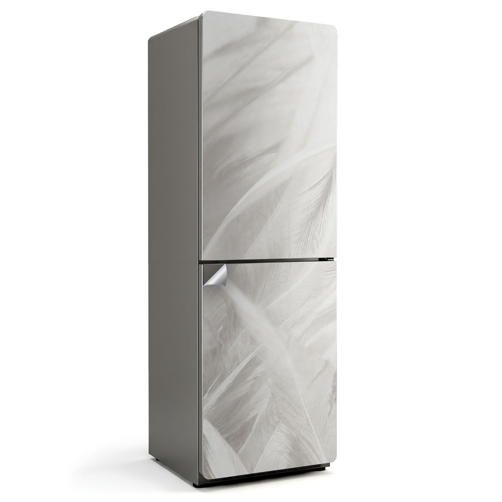 Nálepka na chladničku Jemné pierka v pohybe