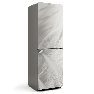 Nálepka na chladničku Jemné pierka v pohybe