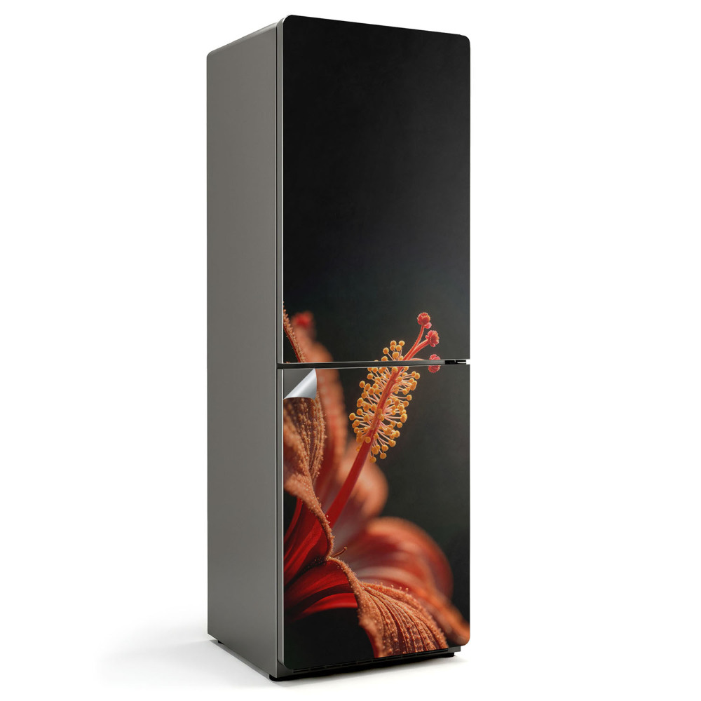 Nálepka na chladničku Jemný detail kvetu