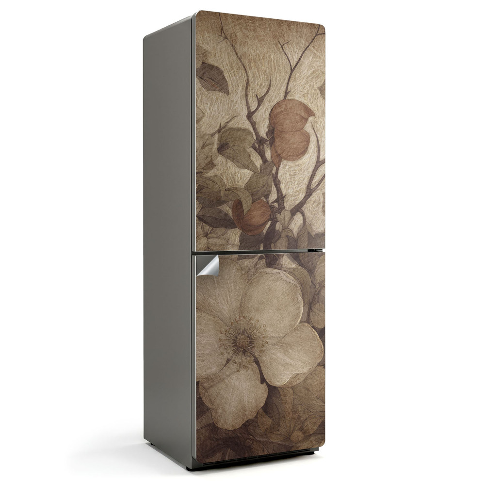 Fototapeta na chladničku Aranžmán vyblednutých kvetov