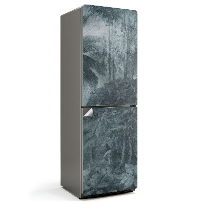 Fototapeta na chladničku Tropické rastliny v hmle