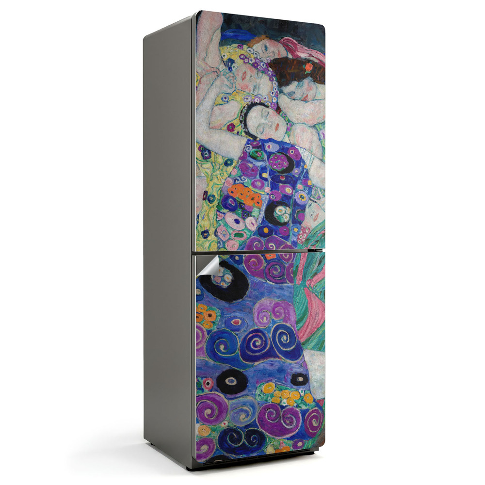 Samolepiaca nálepka na chladničku Obraz Panna od Gustava Klimta