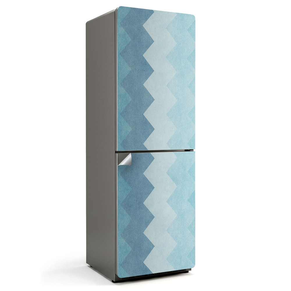 Samolepiaca nálepka na chladničku Vertikálny cik-cak vzor