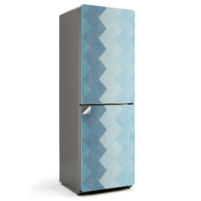 Samolepiaca nálepka na chladničku Vertikálny cik-cak vzor