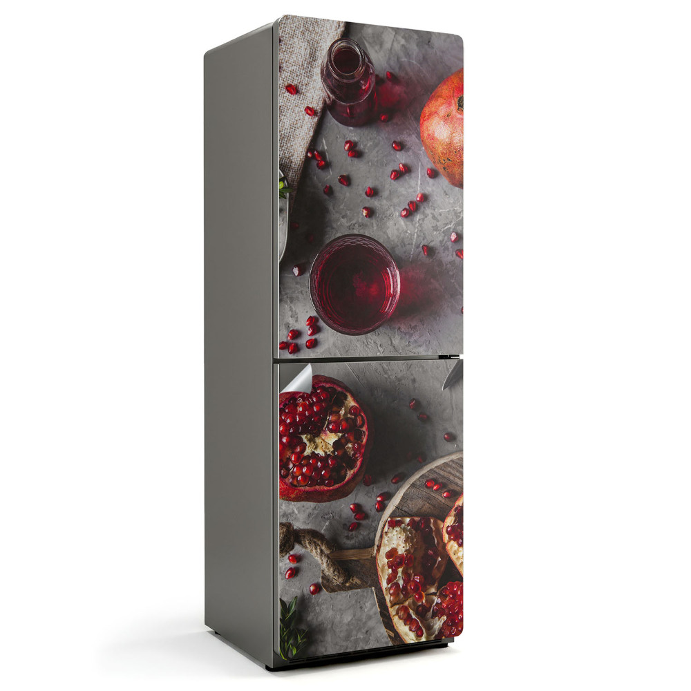 Samolepiaca nálepka na chladničku Ovocné detaily a nápoj