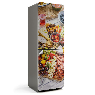 Samolepiaca nálepka na chladničku Doska na občerstvenie