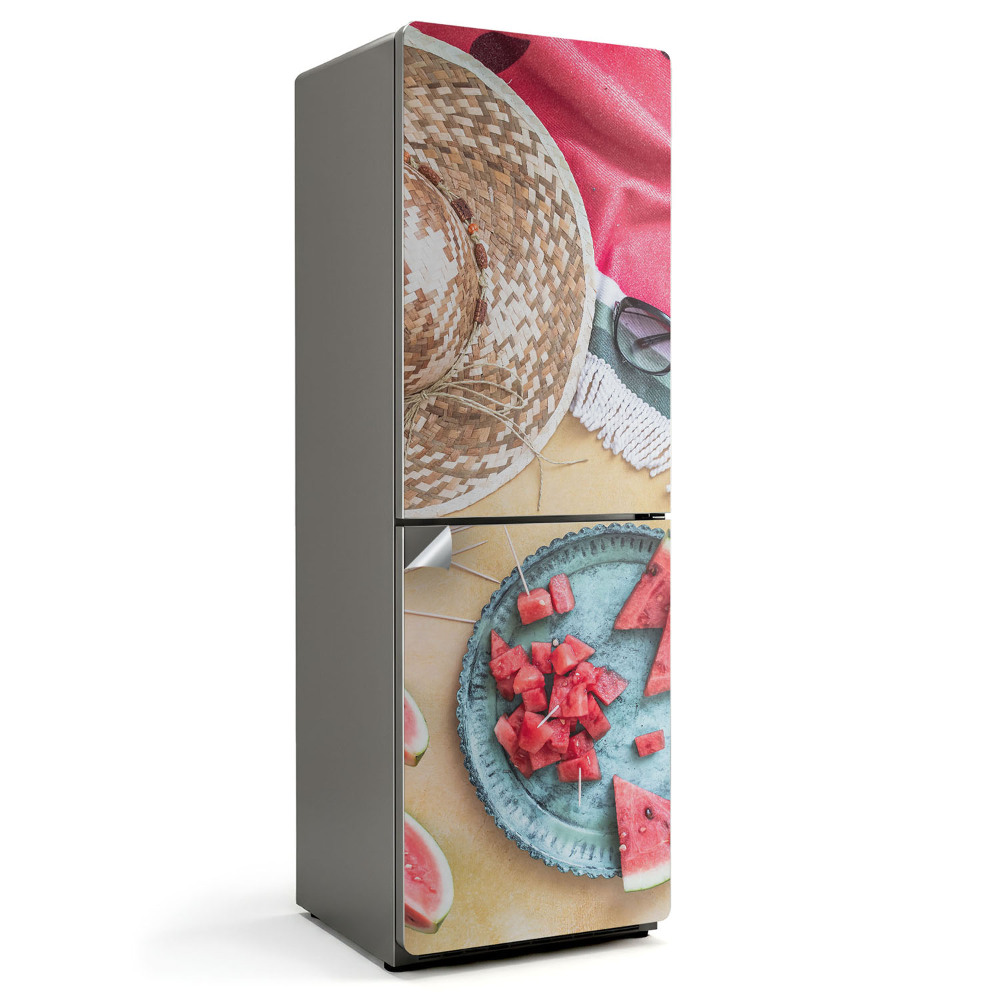 Fototapeta na chladničku Letné občerstvenie a relax