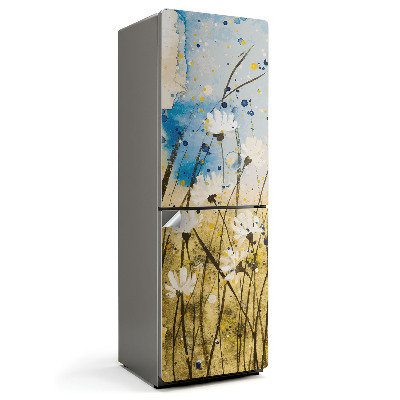 Fototapeta na chladničku Jemná akvarelová lúka